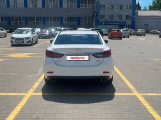 2015 Mazda 6 III (GJ) Рестайлинг, белый, 2225000 рублей, вид 3