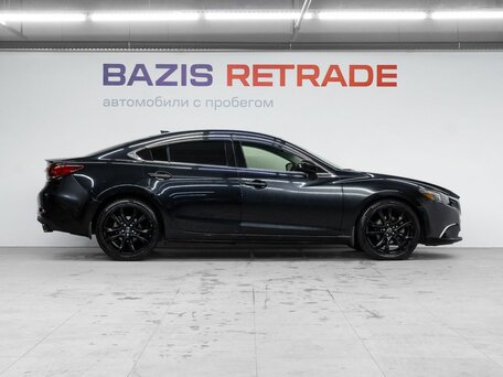 2016 Mazda 6 III (GJ) Рестайлинг, чёрный, 1799000 рублей, вид 4