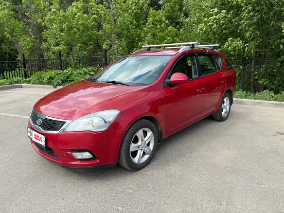 2010 Kia Ceed I Рестайлинг, красный, 600000 рублей - вид 5