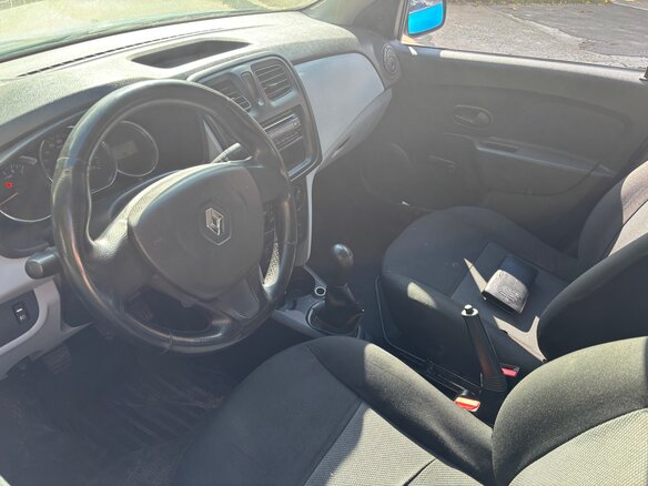 2014 Renault Logan II, синий, 325000 рублей - вид 6