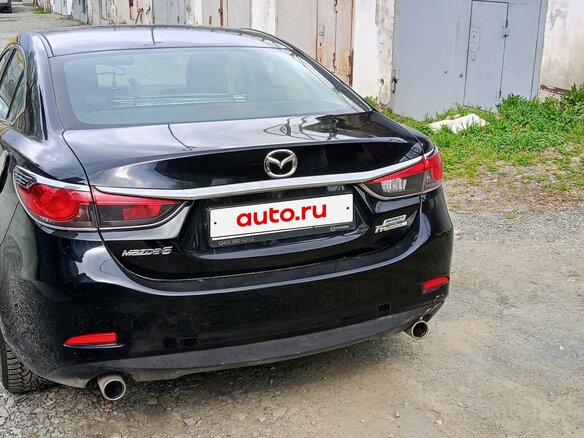 2017 Mazda 6 III (GJ) Рестайлинг, чёрный, 2200000 рублей - вид 2