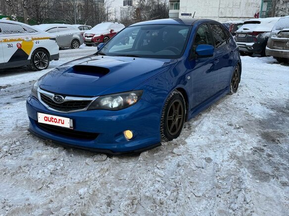 2007 Subaru Impreza WRX III, синий, 1100000 рублей - вид 1