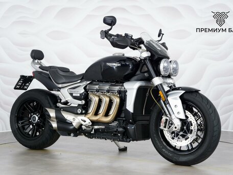 2020 Triumph Rocket 3, чёрный, 1927000 рублей, вид 5