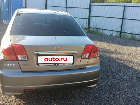 2004 Honda Civic VII Рестайлинг, серый, 300000 рублей - вид 5