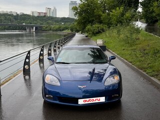 2005 Chevrolet Corvette C6, синий, 6000000 рублей, вид 2