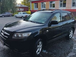 2007 Hyundai Santa Fe II, чёрный, 950000 рублей, вид 1