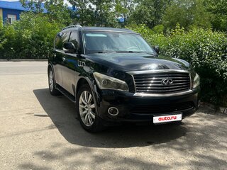 2012 Infiniti QX56 II, чёрный, 1700000 рублей, вид 5
