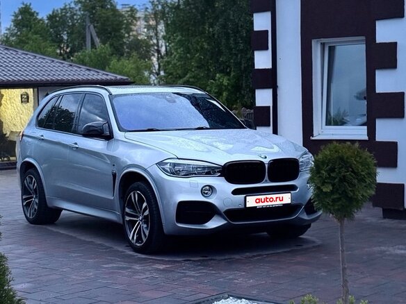 2016 BMW X5 M50d III (F15), серебристый, 3300000 рублей - вид 10
