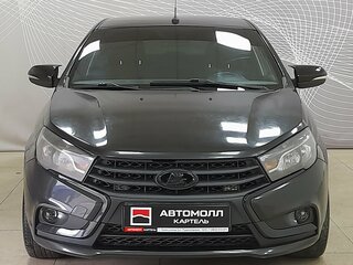 2017 Lada (ВАЗ) Vesta I, чёрный, 629000 рублей, вид 3