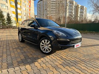 2013 Porsche Cayenne S Hybrid II (958), синий, 2800000 рублей, вид 3