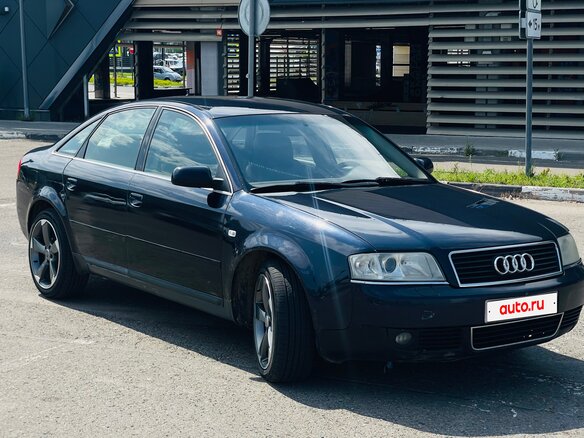 2003 Audi A6 II (C5) Рестайлинг, синий, 598000 рублей - вид 8