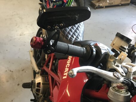 2008 Ducati Hypermotard, красный, 350000 рублей, вид 3