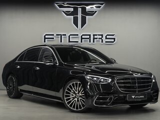 2021 Mercedes-Benz S-Класс 580 Long 4MATIC VII (W223), чёрный, 14994000 рублей, вид 1