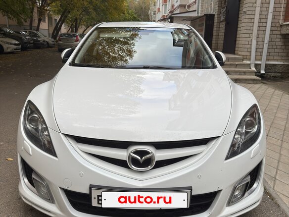 2008 Mazda 6 II (GH), белый, 1000000 рублей - вид 2