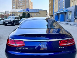 2015 Mercedes-Benz S-Класс AMG 63 AMG III (W222, C217), синий, 6000000 рублей, вид 3