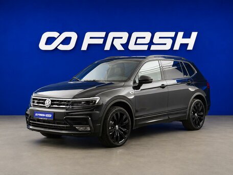 2021 Volkswagen Tiguan Allspace II, чёрный, 3399077 рублей, вид 5