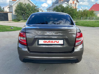 2019 Lada (ВАЗ) Granta I Рестайлинг, коричневый, 720000 рублей, вид 4