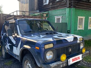 1989 Lada (ВАЗ) 2121 (4x4) I, синий, 190000 рублей, вид 2