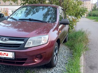 2013 Lada (ВАЗ) Granta I, красный, 340000 рублей, вид 1