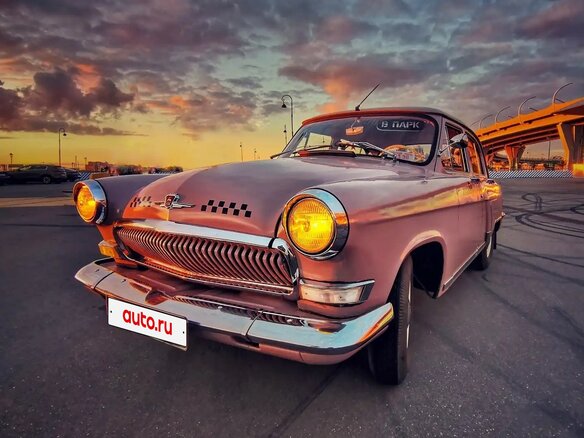 1966 ГАЗ 21 «Волга» 21Р, розовый, 900000 рублей - вид 13