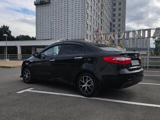 2011 Kia Rio 4-speed III, чёрный, 860000 рублей, вид 5