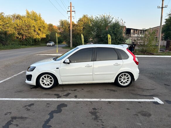 2013 Lada (ВАЗ) Kalina II, белый - вид 5
