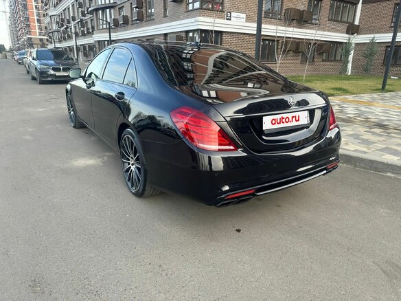 2014 Mercedes-Benz S-Класс 350 CDI BlueTEC Long 7G-TRONIC VI (W222, C217), чёрный, 3650000 рублей - вид 6