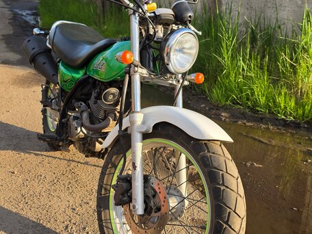 2002 Suzuki RV 200 VanVan, зелёный, 220000 рублей, вид 3