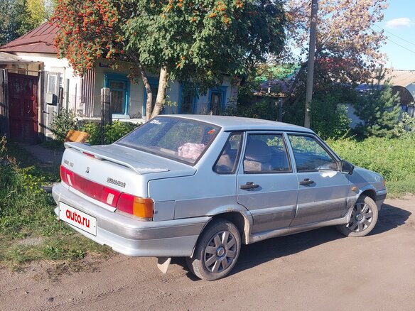 2004 Lada (ВАЗ) 2115, серебристый, 85000 рублей - вид 3