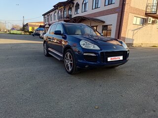 2007 Porsche Cayenne Turbo I Рестайлинг (957), синий, 1240000 рублей, вид 3