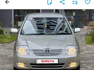 2003 Toyota Corolla IX (E120, E130), золотистый, 400000 рублей, вид 1