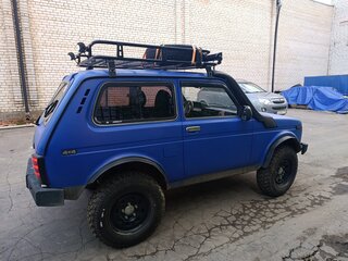 2011 Lada (ВАЗ) 2121 (4x4) I Рестайлинг, синий, 740000 рублей, вид 2
