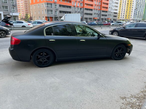 2001 Nissan Skyline XI (V35), чёрный, 420000 рублей - вид 9
