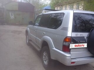 1996 Toyota Land Cruiser Prado 90 Series, серебристый, 900000 рублей, вид 4