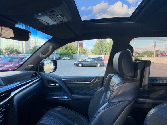 2019 Lexus LX 570 III Рестайлинг 2, синий, 8975000 рублей - вид 20