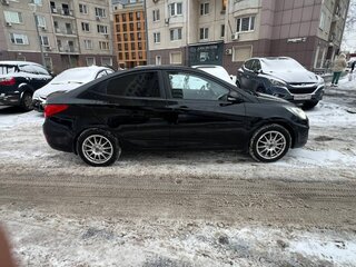 2012 Hyundai Solaris I, чёрный, 670000 рублей, вид 5