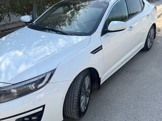 2015 Kia Optima III Рестайлинг, белый, 1500000 рублей, вид 1