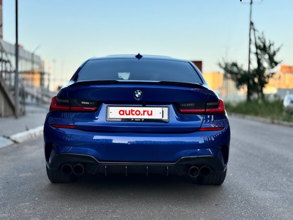 2018 BMW 3 серии 330i xDrive VII (G2x), синий - вид 12
