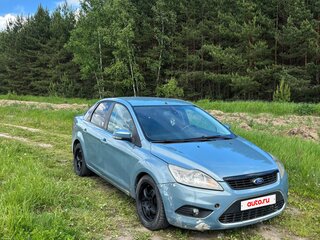 2008 Ford Focus II Рестайлинг, голубой, 320000 рублей, вид 3