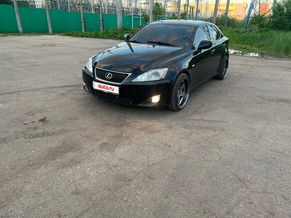 2008 Lexus IS 250 II Рестайлинг, чёрный, 1400000 рублей