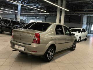 2013 Renault Logan I Рестайлинг, бежевый, 669000 рублей, вид 5