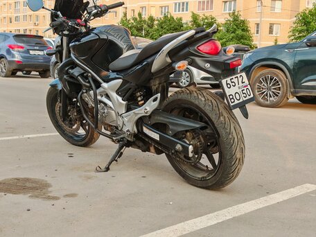2009 Suzuki SFV 650 Gladius, чёрный, 335000 рублей, вид 3