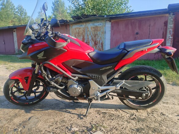 2013 Honda NC 700X, красный, 490000 рублей - вид 6