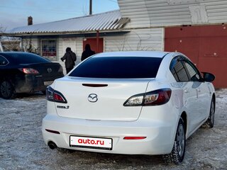 2011 Mazda 3 II (BL) Рестайлинг, белый, 900000 рублей, вид 4