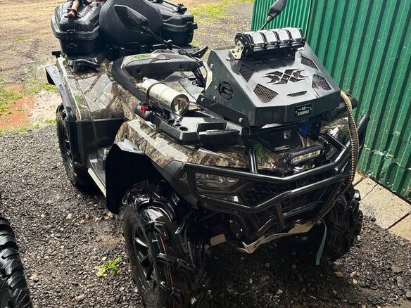 2024 CFMoto CFORCE 520 L, зелёный