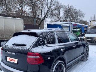 2008 Porsche Cayenne Turbo I Рестайлинг (957), чёрный, 1700000 рублей, вид 4