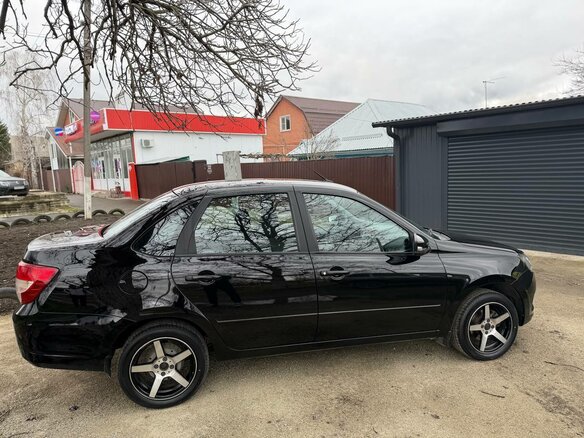 2023 Lada (ВАЗ) Granta Euro-2 I Рестайлинг, чёрный, 790000 рублей - вид 6