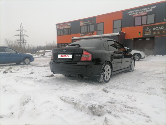 2004 Subaru Legacy IV, чёрный, 620000 рублей - вид 2
