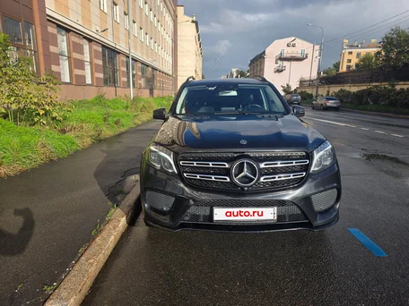 2018 Mercedes-Benz GLS 350 d I (X166), чёрный, 5500000 рублей, вид 2