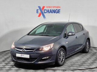2014 Opel Astra J Рестайлинг, серый, 599000 рублей, вид 1